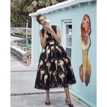 Коприна Dolce&Gabbana сладоледи